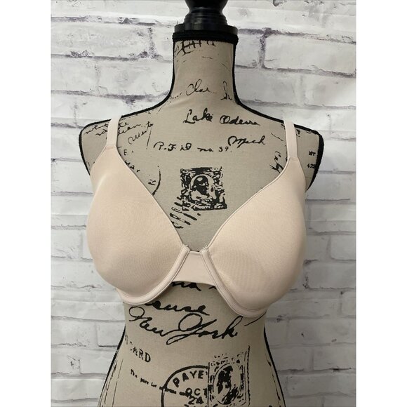 Wacoal Bra Smooth Complexion Convertible‎ Contour Size 36DDD Style 853251 Beige - Picture 1 of 7